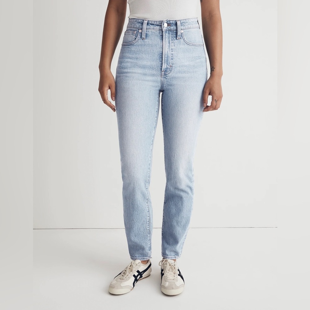 Madewell NWT The Curvy Perfect Vintage Jeans Size 29 High Rise in Merle Wash